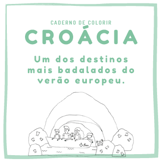 CROÁCIA PARA CRIANÇAS: O CADERNO DE COLORIR