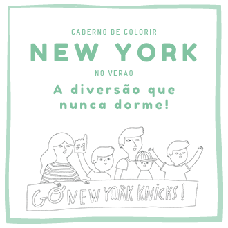 NOVA YORK PARA CRIANÇAS: O CADERNO DE COLORIR